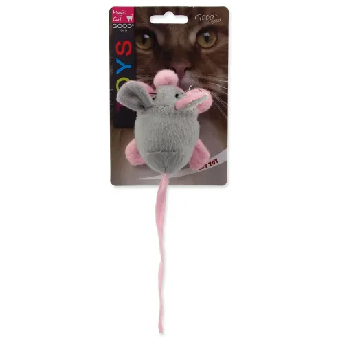 Hračka Magic Cat myš šustící s catnipem mix 22,5 cm