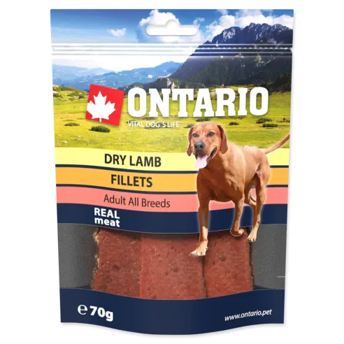 Ontario Snack Sušený jehněčí filet 70 g
