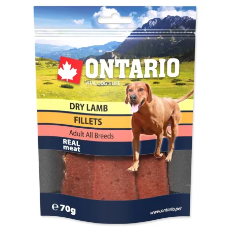 Ontario Snack Sušený jehněčí filet 70 g