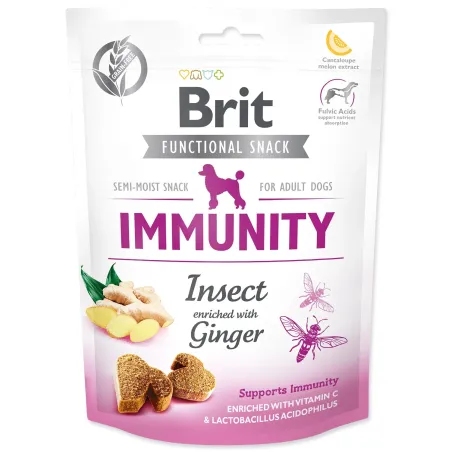 Brit snack Immunity isect & zázvor 150 g