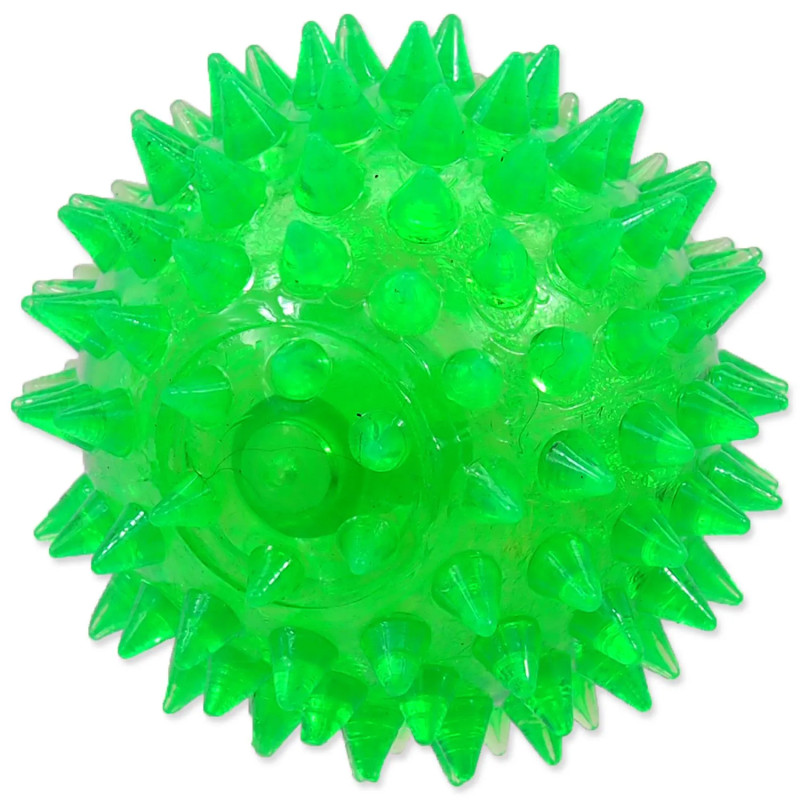Hračka Dog Fantasy míček pískací zelený 6 cm