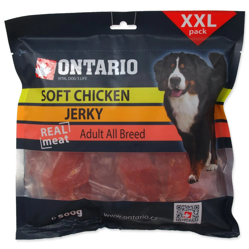 Pochoutka Ontario kuře, měkké proužky 500g