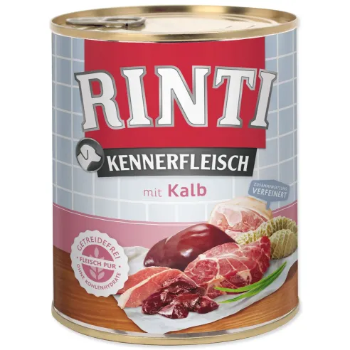 Konzerva Rinti Kennerfleisch Adult telecí 800g