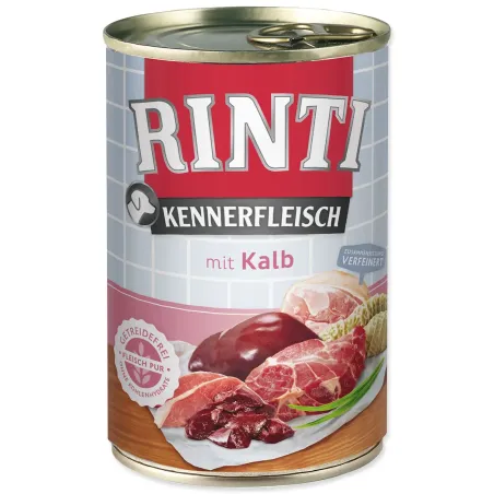 Konzerva Rinti Kennerfleisch Adult telecí 400g