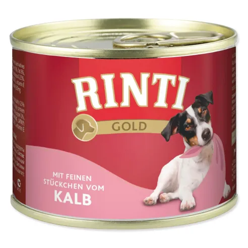 Konzerva Rinti Gold Adult telecí 185g