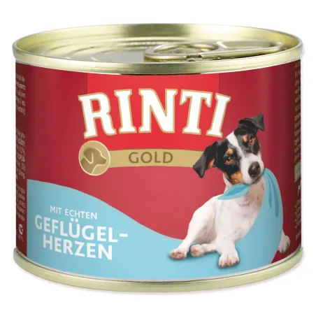 Rinti Gold Adult drůbeží srdce 185g