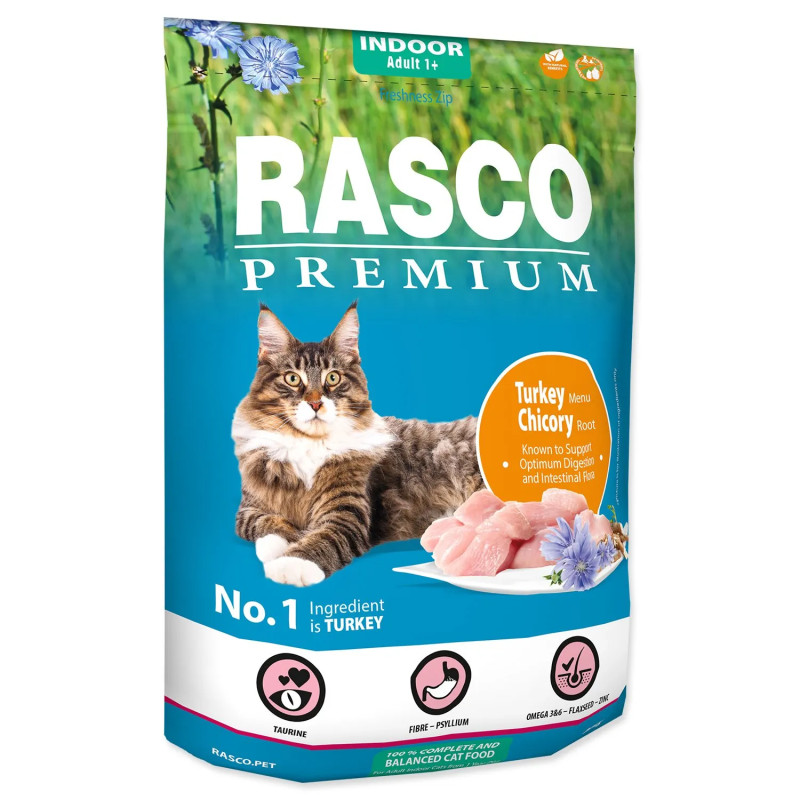 Krmivo Rasco Premium Indoor krůta s kořenem čekanky 0,4 kg