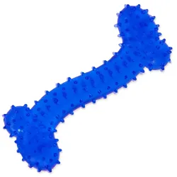 Hračka Dog Fantasy Kost gumová modrá 11 cm