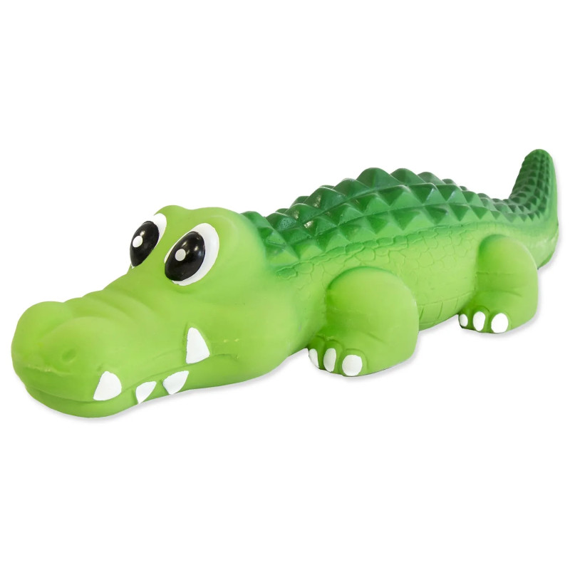 Hračka Dog Fantasy Latex Krokodýl se zvukem 21 cm