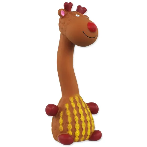 Hračka Dog Fantasy Latex žirafa mix 20 cm