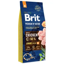 Krmivo Brit Premium by Nature Junior M 15kg