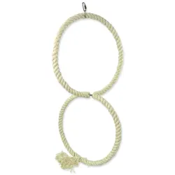 Hračka Epic Pet kruhy lanové závesné 85cm