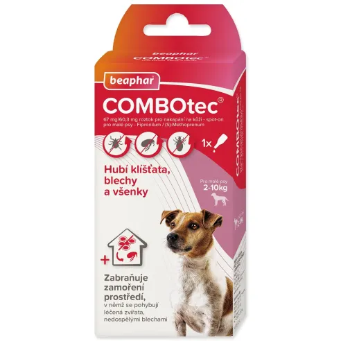 Pipeta Beaphar Spot-on Combotec pre psy S 2-10kg