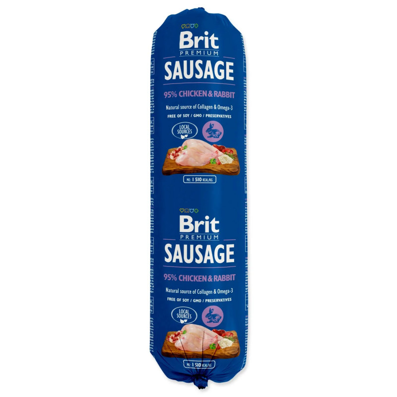 Salám Brit Sausage kuře a králík 800g