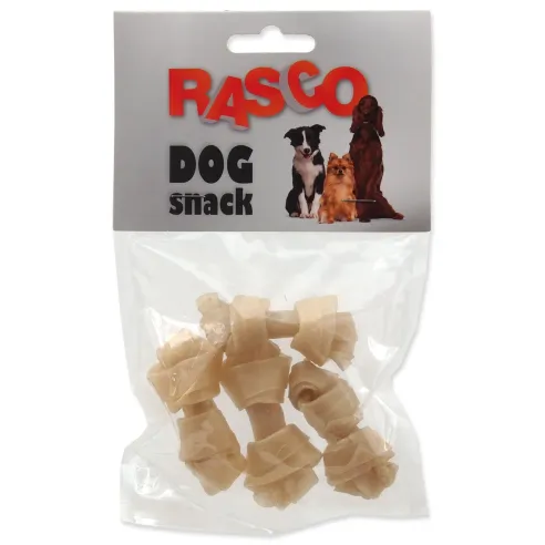 Pochoutka Rasco uzel buvolí 6,25 cm 4 ks