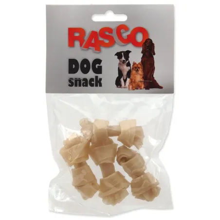 Pochoutka Rasco uzel buvolí 6,25 cm 4 ks