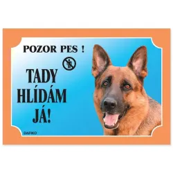 Tabuľka Dafiko nemecký ovčiak