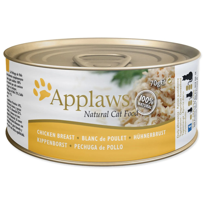 Konzerva Applaws Cat kuracie prso 70g