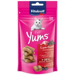 Pochúťka Vitakraft Cat Yums Superfood kačka s bazou 40g