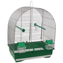 Klietka Bird Jewel KS8 40x25,5x47,5cm šedá a zelená