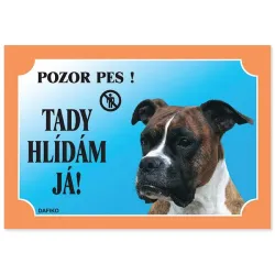 Tabuľka Dafiko boxer
