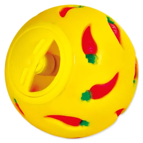 Hračka Trixie míček s otvorem na krmení pro hlodavce 7cm