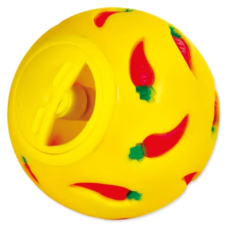 Hračka Trixie míček s otvorem na krmení pro hlodavce 7cm