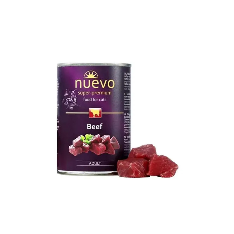 NUEVO cat Adult Beef bal. 6 x 400 g konzerva
