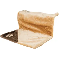 TRIXIE Závesné lôžko na radiátor pre mačky 45 × 24 × 31 cm hnedé