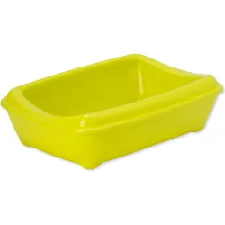 Magic Cat Economy s okrajom 42 x 31 x 13 cm - žltá