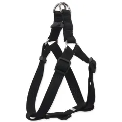 Dog Fantasy Postroj Classic L cierny 2,5x65-99cm