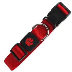 Dog Fantasy Obojok AD Premium XL cerveny 3,8x51-78cm