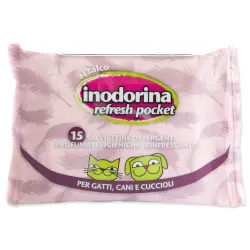 Inodorina Ubrousky antibakteriální Baby Powder 15 ks