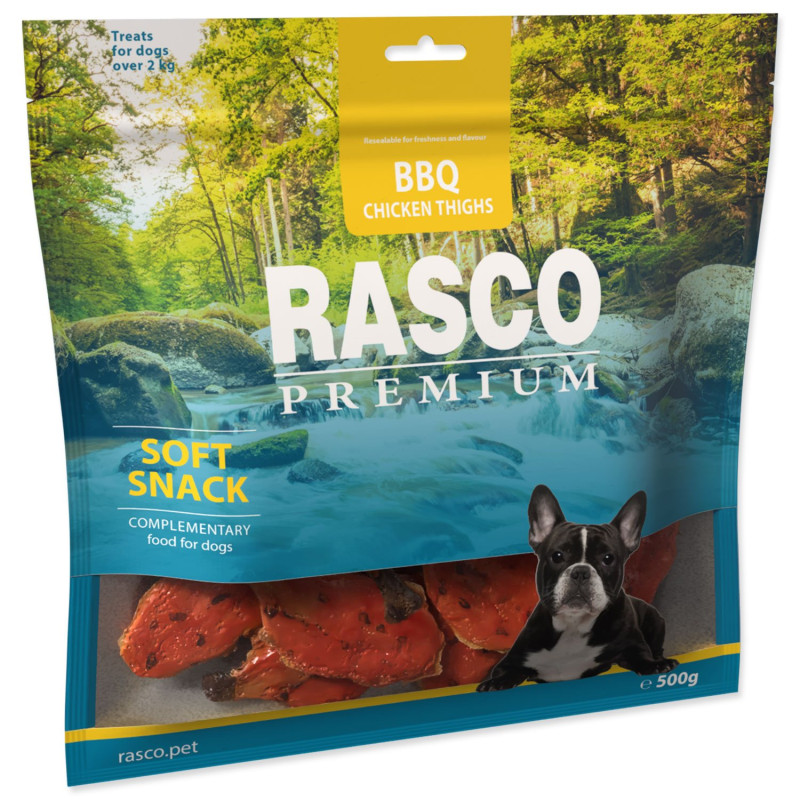 Pochoutka Rasco Premium BBQ Kuřecí stehna 500 g