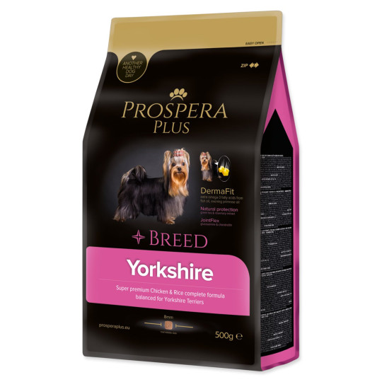 Krmivo Prospera Plus Yorkshire kura s ryžou 0,5kg