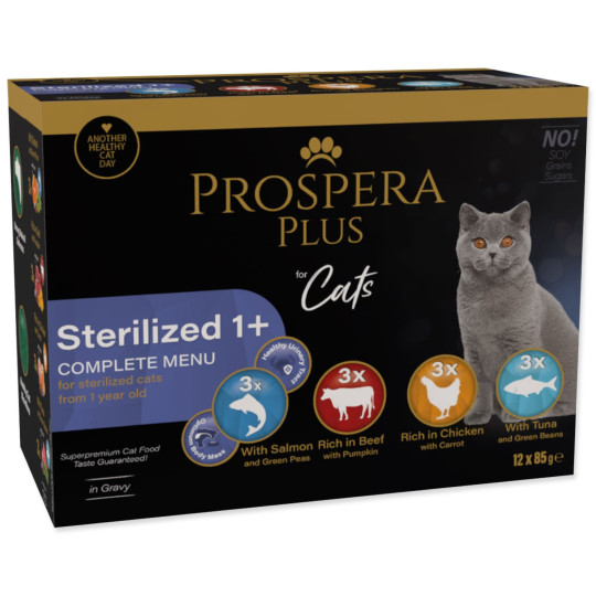 Prospera cat kapsička Adult Sterilized 12 x 85 g