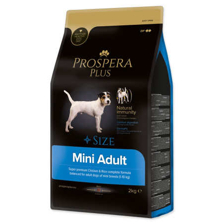 Krmivo Prospera Plus Mini Adult kura s ryžou 2kg