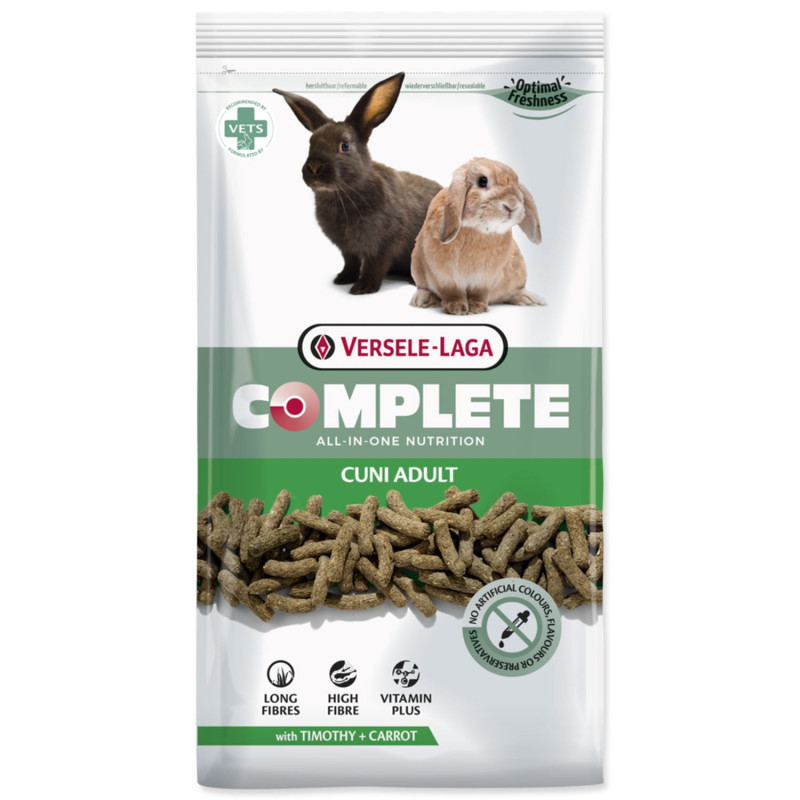 Krmivo Versele-Laga Complete  pre dospelé (zakrpatené) králiky 3kg