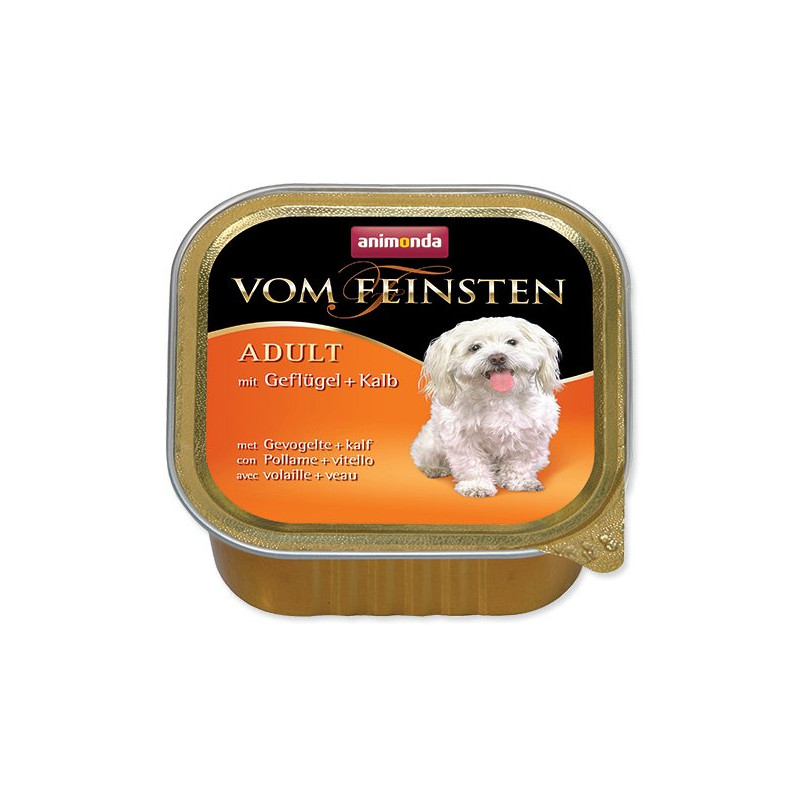 Paštika Animonda Vom Feinstein Adult drůbež a telecí 150g