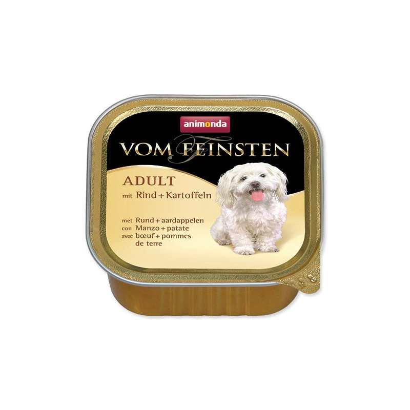 Paštika Animonda Vom Feinstein Adult hovězí s bramborami 150g