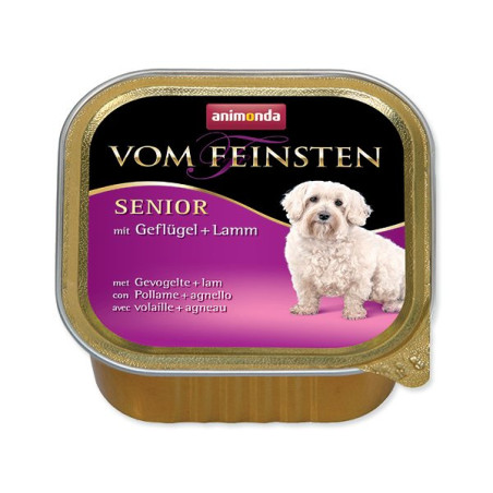 Paštika Animonda Vom Feinstein Senior kuře a jehně 150g