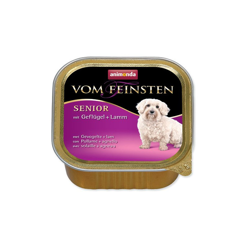 Paštika Animonda Vom Feinstein Senior kuře a jehně 150g