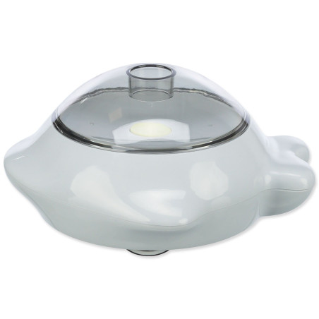 Dávkovač pamlskov pre psov Snack popper, 21×10×12 cm, sivá