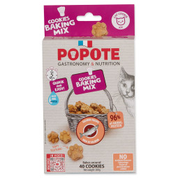 Pečiaca zmes Popote losos pre mačky 200g