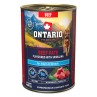 Ontario Adult hovädzie pate s príchuťou spiruliny 400 g