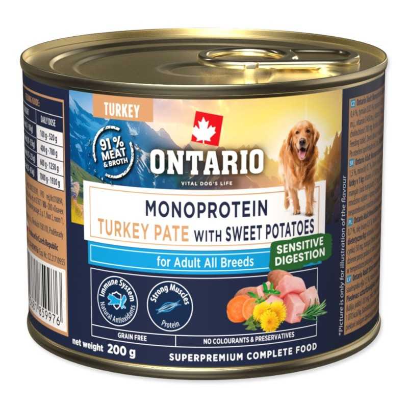Ontario Adult Monoprotein krůtí paté s batáty 200 g