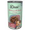 Drax Adult Dog s hovězím a kuřecím 1240 g