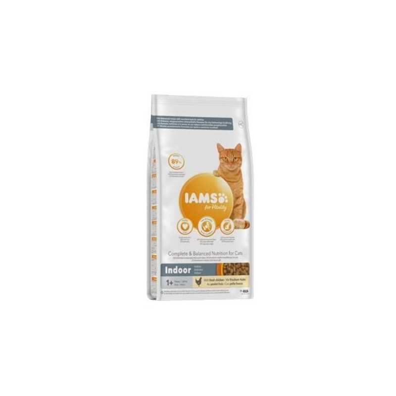 Krmivo IAMS Cat Adult/Senior Indoor Chicken 10kg