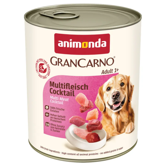 Konzerva Animonda Gran Carno Adult masová směs 800g