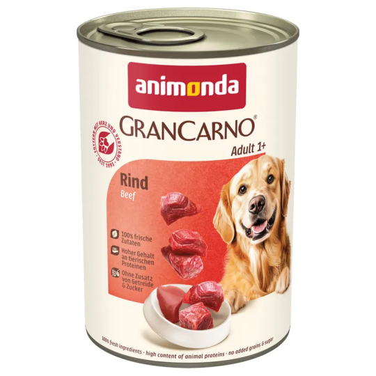 Konzerva Animonda Gran Carno Adult hovězí 400g